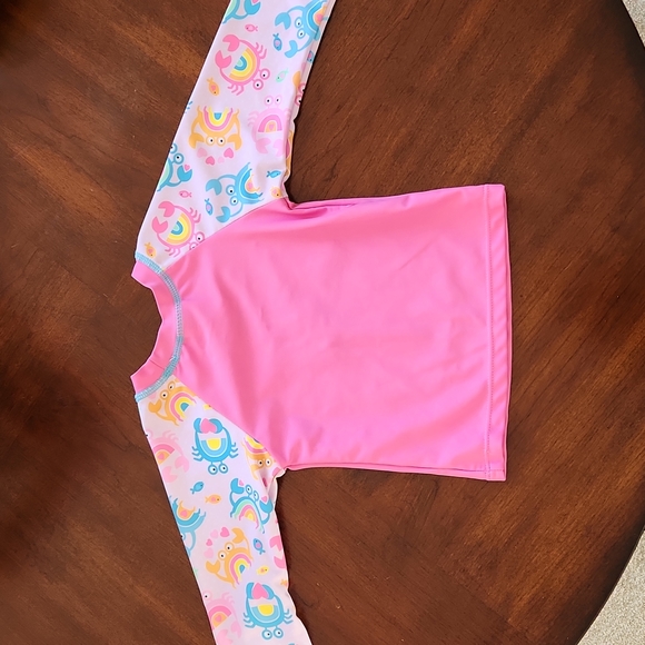 Baby Girl's Rashguard 6-9 mo - Picture 4 of 5